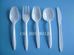 spoon and fork and knife mould